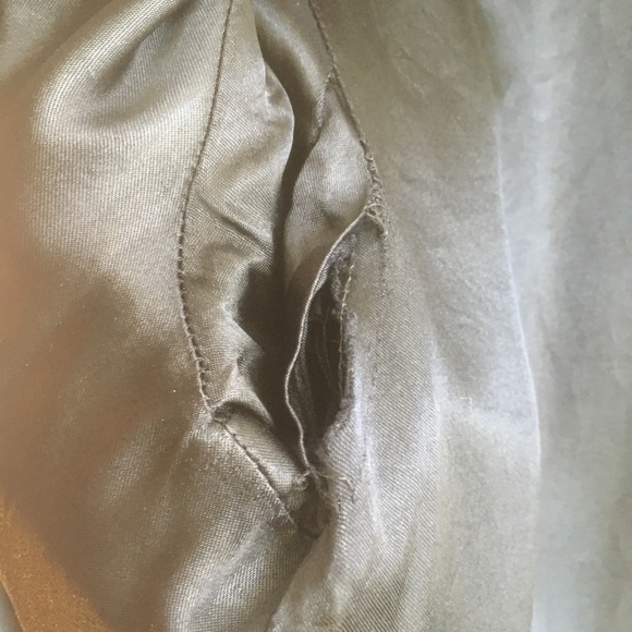 Jacob Light Trench Coat Vest Duster in Black sz S - Picture 8 of 8